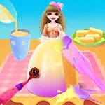 Queen Skirt Cake Making | Indus Appstore | App Icon