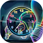 Neon Clock Live Wallpaper | Indus Appstore | App Icon