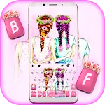 Floral Best Friends Keyboard T | Indus Appstore | App Icon