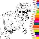 Dino Coloring: Dinosaur games | Indus Appstore | App Icon