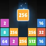 Drop Number : Neon 2048 | Indus Appstore | App Icon