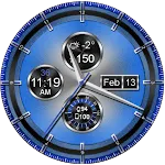 Sleek Sheen HD Watch Face | Indus Appstore | App Icon