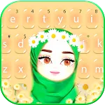 Muslim Flower Girl Keyboard Th | Indus Appstore | App Icon