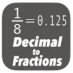 Decimal to Fraction Calculator | Indus Appstore | App Icon