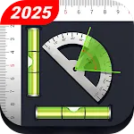 Ruler, Protractor, BubbleLevel | Indus Appstore | App Icon