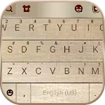 Wood SMS Keyboard Theme | Indus Appstore | App Icon