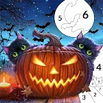 Halloween Coloring Book Game | Indus Appstore | App Icon