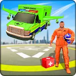 Flying Ambulance Robot Game | Indus Appstore | App Icon