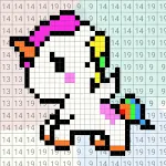 Pixel Unicorn: Color By Numberapp icon