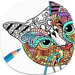 Cat Coloring Pages for Adults | Indus Appstore | App Icon