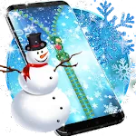 Winter snow lock screen | Indus Appstore | App Icon