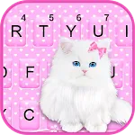 Fluffy Pink Cat Theme | Indus Appstore | App Icon