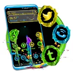 Colorful Melted Wax Launcher | Indus Appstore | App Icon