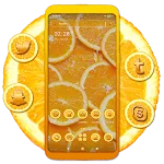 Orange Slice Theme Launcher | Indus Appstore | App Icon