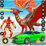 Flying Dragon Robot Car Games | Indus Appstore | App Icon