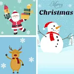 Christmas Grid Photo Collage | Indus Appstore | App Icon