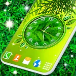 Forest Leaves Clock Wallpaper | Indus Appstore | App Icon