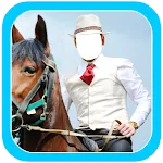 Man With Horse Photo Suit | Indus Appstore | App Icon