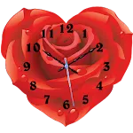 Rose Flower Clock | Indus Appstore | App Icon