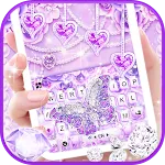 Purple Lux Butterfly Theme | Indus Appstore | App Icon