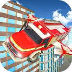 Flying Fire Truck Driving Sim | Indus Appstore | App Icon