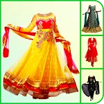 Anarkali Dress Photo Editor | Indus Appstore | App Icon