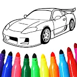 Car coloring games - Color car | Indus Appstore | App Icon