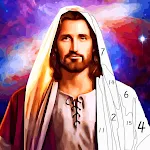 Jesus Coloring Book Color Gameapp icon