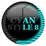 Cyan Icon Pack Style 8 | Indus Appstore | App Icon