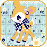 Cute Deer Bow Keyboard Theme | Indus Appstore | App Icon