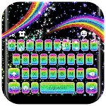 Rainbow Glitter Keyboard Theme | Indus Appstore | App Icon