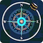 Qibla Compass Map: GPS Compass | Indus Appstore | App Icon