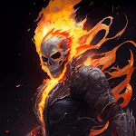 Flame Skull Wallpapers 2023 HD | Indus Appstore | App Icon