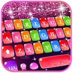 Colorful Glitter Keyboard Them | Indus Appstore | App Icon