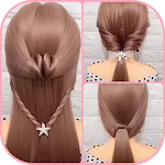 Girls Hairstyles Step by Stepapp icon