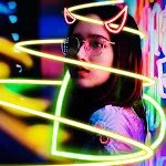 Neon Photo Editor - Drip Effec | Indus Appstore | App Icon