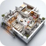 House Design 3D - Home Planner | Indus Appstore | App Icon