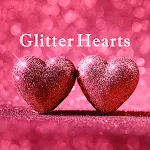 Glitter Hearts Theme | Indus Appstore | App Icon