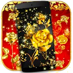 Golden Rose Live Wallpaper HD | Indus Appstore | App Icon