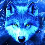 Ice Wallpaper + Keyboard: Wolf | Indus Appstore | App Icon