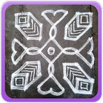 Kolam Designs Gallery | Indus Appstore | App Icon