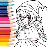 Princess Coloring: Anime Color | Indus Appstore | App Icon