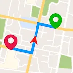 GPS Maps & Location Tracker | Indus Appstore | App Icon