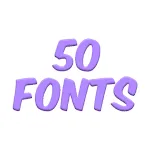 Fonts Message Makerapp icon