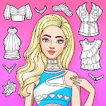 Girl Coloring Dress Up Gamesapp icon