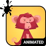 Zen Monkey Animated Keyboard | Indus Appstore | App Icon