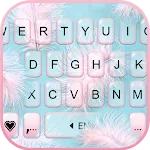 Soft Pink Feathers Keyboard Ba | Indus Appstore | App Icon