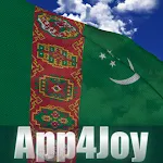 Turkmenistan Flag Live Wall | Indus Appstore | App Icon