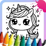Unicorn Coloring Wonderland | Indus Appstore | App Icon