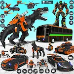 Dino Robot: Car Transform Game | Indus Appstore | App Icon